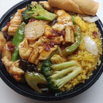 China's Best - Chicken with Garlic Sauce Lunch Special - Chinese Near Me - Lancaster, Pennsylvania