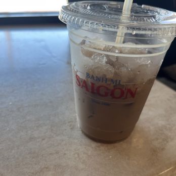 Banh Mi Saigon - Vietnamese coffee with condensed milk - Sandwiches Near Me - Westminster, California