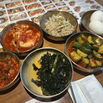 Young Dong Tofu House - Side dishes - Korean Near Me - San Gabriel, California Young Dong Tofu House - Side dishes - Korean Near Me - San Gabriel, California