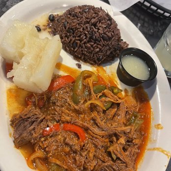 Caribbean Cuba - Ropa vieja plate - Cuban Near Me - Carrollton, Texas