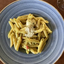 Ristorante Cucina - I had a cream sauce curry and chicken over penne. It carries the name of the restaurant. I loved it.