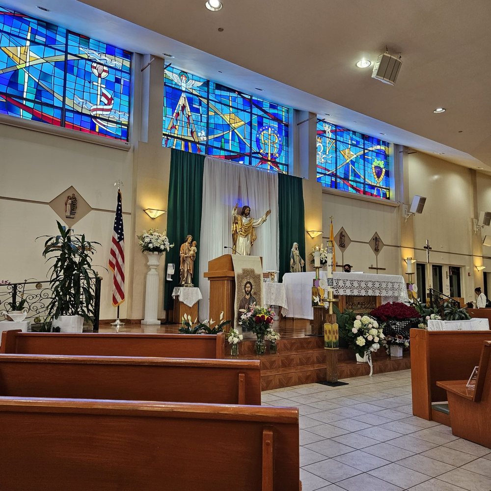 St Columban Church Garden Grove Ash Wednesday Fasci Garden