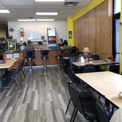 Sunnyside Cafe - The counter and register area.