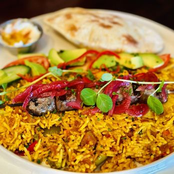 Ambli Global Cuisine - DTC - Kabob feast - filet - Tapas/Small Plates Near Me - Denver, Colorado Ambli Global Cuisine - DTC - Kabob feast - filet - Tapas/Small Plates Near Me - Denver, Colorado