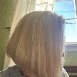 Blonde bob
