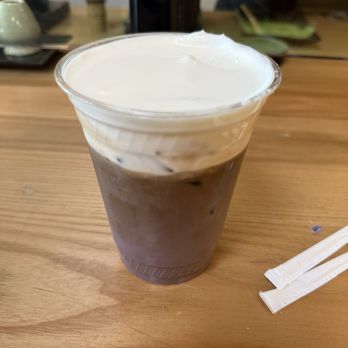 Malaya - Ube cream latte - Coffee & Tea Near Me - Los Angeles, California