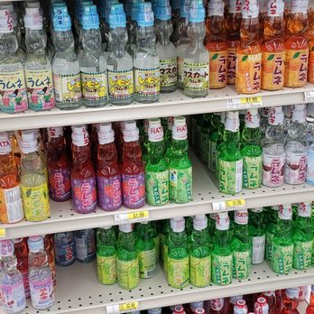 Hmart - Carbonated Ramune Drinks - January 2025 - International Grocery Near Me - Gaithersburg, Maryland