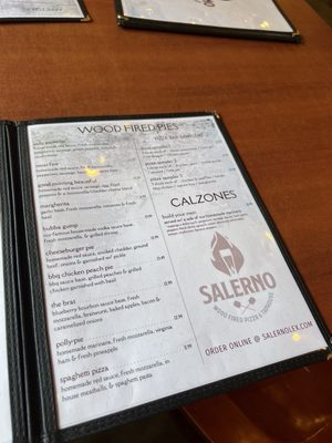 Menu photo 1 Salerno's Lexington, VA Menu photo 1 Salerno's Lexington, VA