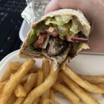 Oasis Restaurant - 58. Lamb Kebab Sandwich Lunch - Mediterranean Near Me - Cranford, New Jersey