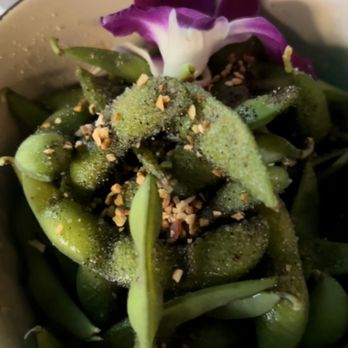 BITES Asian Kitchen + Bar - Garlic Edamame (V)(GF) - Japanese Near Me - Chicago, Illinois BITES Asian Kitchen + Bar - Garlic Edamame (V)(GF) - Japanese Near Me - Chicago, Illinois