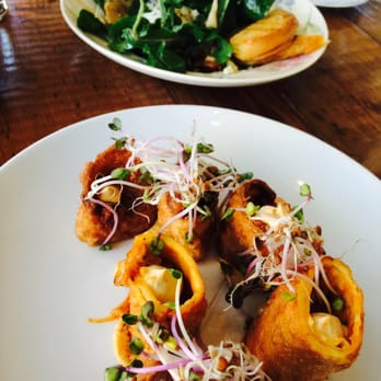 Odd Duck - Special Salad and Special Egg Rolls - American Near Me - Austin, Texas