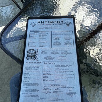Antimony Brewing - Menu - Bars Near Me - Lenox, Massachusetts