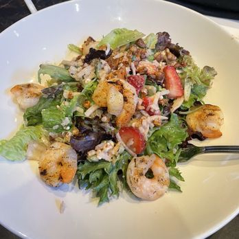 Firebirds Wood Fired Grill - Grilled Shrimp & Strawberry Salad - Steakhouses Near Me - Gilbert, Arizona