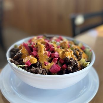 World Famous Grill - Beef Shawarma Bowl - Halal Near Me - Bell, California