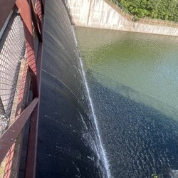 Memorial Lake State Park - The Dams spillway.