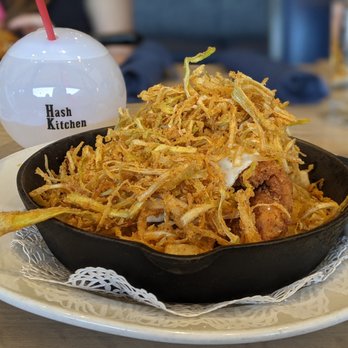 Hash Kitchen - fried chicken hash - Breakfast & Brunch Near Me - Chandler, Arizona
