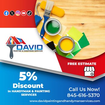 David Painting & Handyman Services - 5% Discount in Handyman and Painting services - Painters Near Me David Painting & Handyman Services - 5% Discount in Handyman and Painting services - Painters Near Me