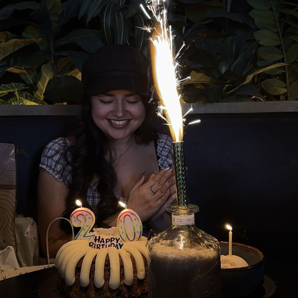 La Popular - They bring out the birthday sparkler! Sweet! - Cocktail Bars Near Me - Claremont, California