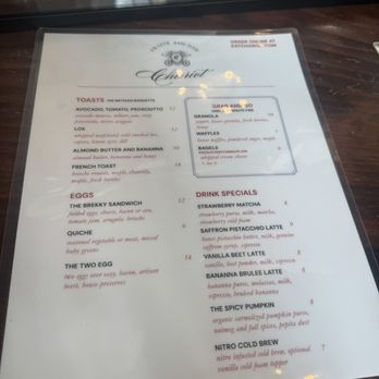 Chariot - Menu - Venues & Event Spaces Near Me - Sacramento, California