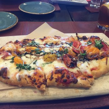 Parkview Kitchen & Spirits - Caprese Flat Bread. AMAZING! - New American Near Me - Cupertino, California Parkview Kitchen & Spirits - Caprese Flat Bread. AMAZING! - New American Near Me - Cupertino, California