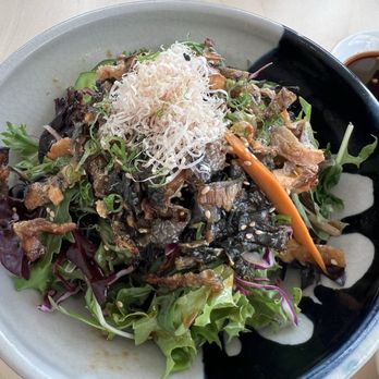 Soan By Sasabune Express - Salmon skin salad - Japanese Near Me - Los Angeles, California Soan By Sasabune Express - Salmon skin salad - Japanese Near Me - Los Angeles, California