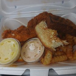 JimBob's Chicken  Fingers - The chicken tenders box was not worth $9