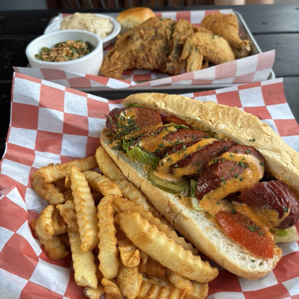 Cajun Craft - Sausage Po Boy - Cajun/Creole Near Me - Waco, Texas Cajun Craft - Sausage Po Boy - Cajun/Creole Near Me - Waco, Texas