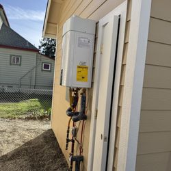 Owner Assisted Remodeling - Tiny house water heater