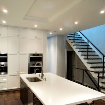 MB Design & Build - View of kitchen and stairs to bedroom floors - Interior Design Near Me - Chicago, Illinois