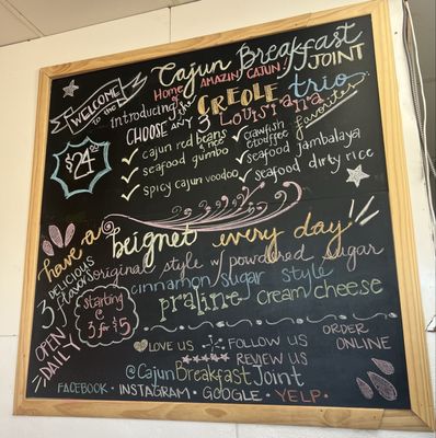 Menu photo 7 Cajun Breakfast Joint Phoenix, AZ