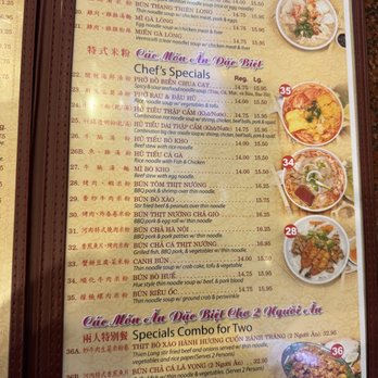 Thien Long - Menu - Vietnamese Near Me - San Jose, California Thien Long - Menu - Vietnamese Near Me - San Jose, California