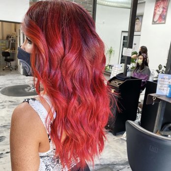 Lavish Hair Lounge - Red Fi-ya, compliments of Desiree my hair magician! - Hair Salons Near Me - Albuquerque, New Mexico Lavish Hair Lounge - Red Fi-ya, compliments of Desiree my hair magician! - Hair Salons Near Me - Albuquerque, New Mexico