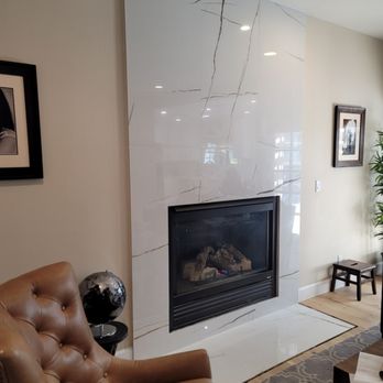EDU Construction - Fireplace tiling - General Contractors Near Me