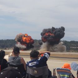 Wings Over Camarillo - Pyrotechnics in several of the war theaters.
