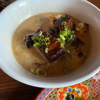 Eem - White curry with smoked White Curry with Brisket Burnt Ends. A must order. - Cocktail Bars Near Me - Portland, Oregon