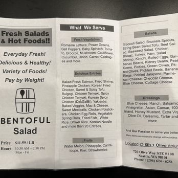 Bentoful - Menu - IG @bougiefoodieboi - Asian Fusion Near Me - Seattle, Washington Bentoful - Menu - IG @bougiefoodieboi - Asian Fusion Near Me - Seattle, Washington