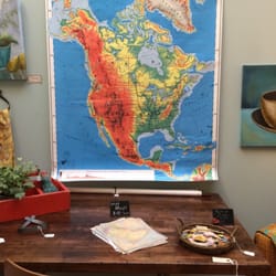 Coldstream Market - An old wall map