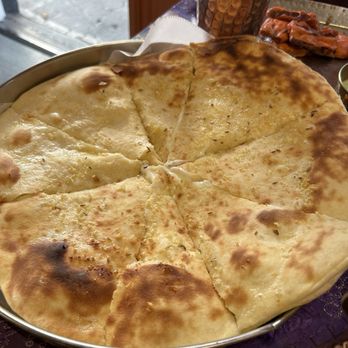 Cafe Maharani - Cheese Garlic Naan - Indian Near Me - Honolulu, Hawaii
