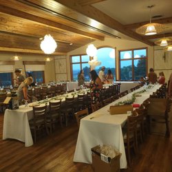 Coffee Mill Golf Course - The dining room in the Coffee Mill Golf course clubhouse.  Great for over a hundred people.