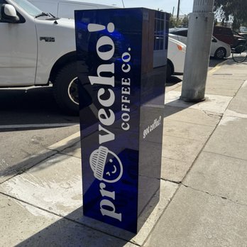 Provecho Coffee - Sign outside - Coffee & Tea Near Me - San Diego, California Provecho Coffee - Sign outside - Coffee & Tea Near Me - San Diego, California