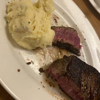 Elway's - Fillet is wonderful just like I expected. Rare with the Pittsburgh sear. Fantastic! - New American Near Me - Denver, Colorado