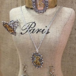 Paisley Pineapple - Monogram jewelry!