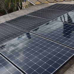 Doolittle Solar Cleaning - AFTER: Clean and Shiny