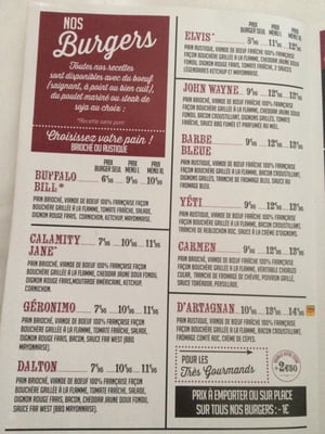 Menu photo 3 Mythic Burger Colomiers, 31