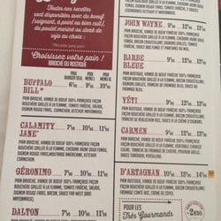 Mythic Burger - Carte