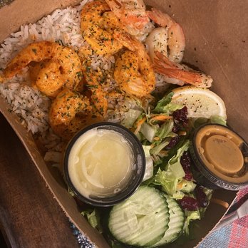 Coco Shrimp - Bryan Ave - Sampler plate - Hawaiian Near Me - Fort Worth, Texas