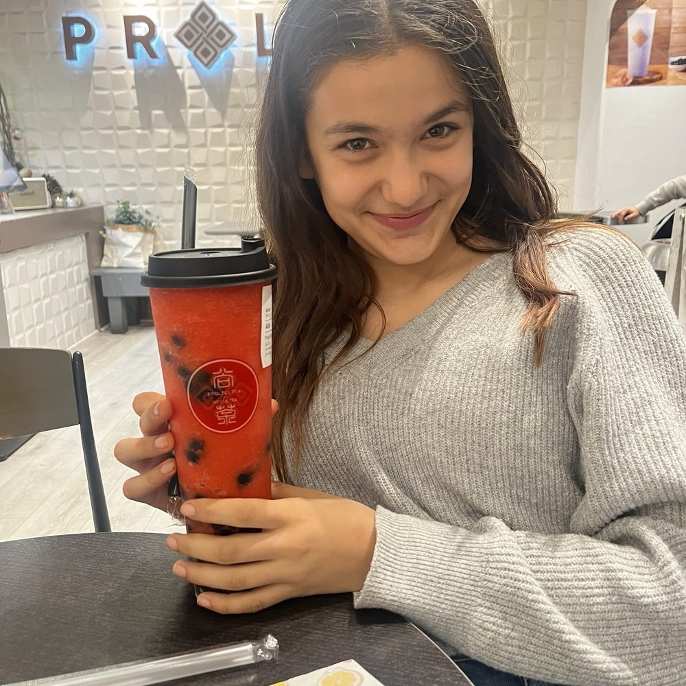 Prolece Tea - Large strawberry with triple Boba - Bubble Tea Near Me - Pasadena, California Prolece Tea - Large strawberry with triple Boba - Bubble Tea Near Me - Pasadena, California