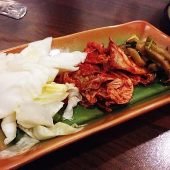 Beijing Ranch - Complimentary pickled veggies! With kimchi :P - Chinese Near Me - Katy, Texas