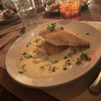 The Inn at Pound Ridge - Parmesan Crusted Organic Chicken - American Near Me - Pound Ridge, New York The Inn at Pound Ridge - Parmesan Crusted Organic Chicken - American Near Me - Pound Ridge, New York