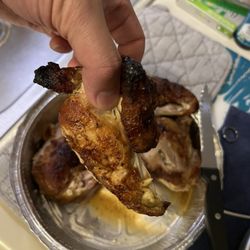El Pollo Inka Peru - This isn't just a wing, this is the whole breast with wing. Barely any meat on it. Total rip off.
